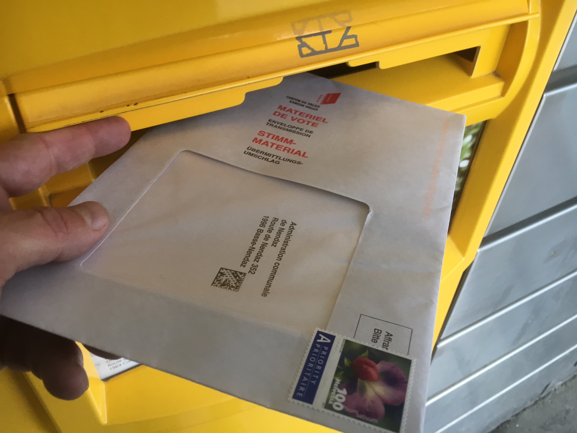 Vote par correspondance